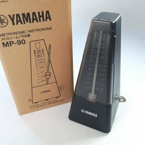 ヤマハ メトロノーム ブラック YAMAHA MP-90BK 三角錐スタイル マット仕上げ ゼンマイ駆動【USED品】 02 04348