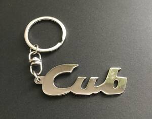 HONDA SUPER CUB C100 key ring key holder motorcycle parts Goods emblem キーホルダー Decal logo スーパーカブ front top cover