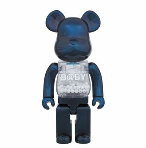 ベアブリック 400% MY FIRST BE@RBRICK B@BY Pearl Navy Ver. 未開封品 パール ネイビー メディコムトイ MEDICOM TOY 千秋 1/6計画