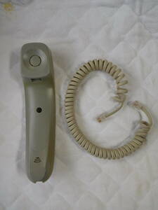 シャープ　コードレス　留守番　電話機　CJ-M3　CJ-MW33　受話器　受話器コード　差込口の形状が合えば他の電話機にも使用可能　中古
