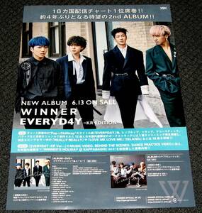 ○ WINNER [EVERYD4Y -KR EDITION-] 告知ポスター