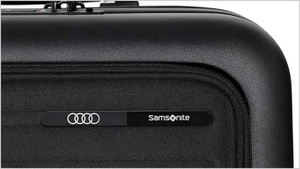 Audi Samsonite キャビン トロリーケース（マットブラック） アウディ サムソナイト スーツケース