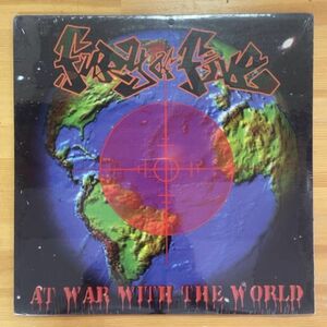 FURY OF FIVE AT WAR WITH THE WORLD LP シールド未開封