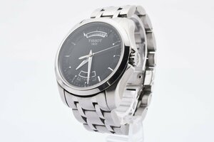 美品 稼動品 ティソ オートマチック T035627 デイデイト ラウンド シルバー 自動巻き メンズ 腕時計 TISSOT
