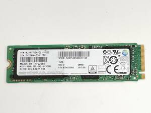 Samsung M.2 SSD 256GB MZHPV256HDGL MZ-HPV2560 動作確認済 -14-