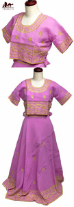 送料無料 ドレス インド インドのドレス チャニヤ・チョウリ サリー レディース 女性物 エスニック衣料