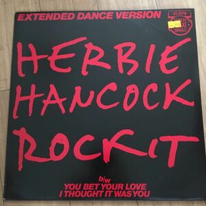 12’ Herbie Hancock-Rock it/You bet your love/I thought it was you