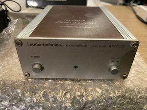 audio-technica フォノイコライザー　AT-PEQ20