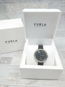 ◇ ◎ FURLA フルラ 稼働品 COSY SMALL SECONDS 腕時計 表記なし ブラック レディース P