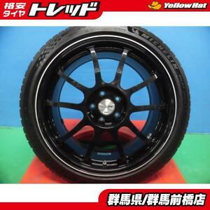 86 BRZ プリウス 中古 PIAA PREMIUM FORGED F102 17インチ 中古 ミシュラン パイロットスポーツ5 215/45R17 4本セット 夏タイヤ