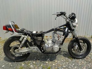 O●○ヤマハ XJ400E　XJ400D　XJ550 書付きベース車両（4V8）（フレーム　エンジン　カスタム車両）引取限定　静岡県袋井市 5-5/22（あ）★