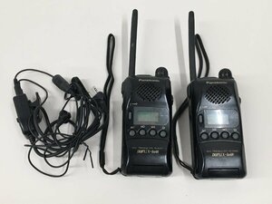 Panasonic 特定小電力トランシーバー RJ-X590Z　2台セット　 中古品　（管：2A2-M7）