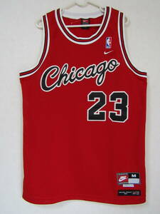 美品 NBA JORDAN #23 BULLS マイケル・ジョーダン シカゴ・ブルズ NIKE ナイキ製 ヴィンテージ ユニフォーム 当時物 タンクトップ