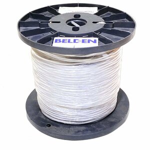 BELDEN 1393P 008 (GRY) 500 FT 152MTR 25AWG 3同軸ケーブル　RGB Video Mini Hi-Res 152m RGB ビデオ ケーブル リール