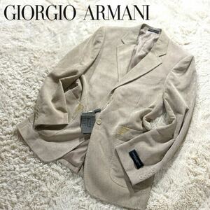 新品未使用タグ付　GIORGIO ARMANI 【最高級、黒タグ　テーラードジャケット ジョルジオアルマーニ 48 