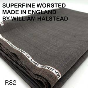 R82-3m SUPERFINE WORSTED MADE IN ENGLAND BY WILLIAM HALSTEAD