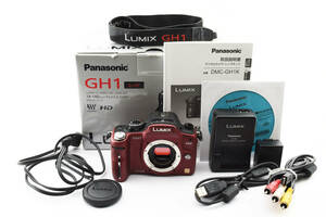 パナソニック Panasonic LUMIX DMC-GH1 ミラーレス一眼 レッド ボディのみ [美品] #2056414