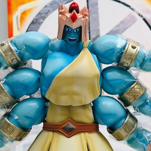 中古品 浪曼堂 キン肉マン THE ULTIMATE MUSCLES アシュラマン 六騎士Ver. 浪漫堂 JCTC ブリスターフィギュア