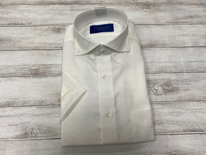 CARPENTARIA/カーペンタリア えり回り38 形態安定 半袖 ドレスシャツ ワイシャツ 綿100％　EHCH43-145