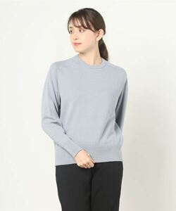 レディース 「Demi-Luxe BEAMS」 長袖ニット ONE SIZE サックスブルー