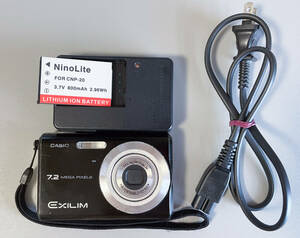 【動作品・充電器付】CASIO EXILIM EX-Z11 カシオ コンパクトデジタルカメラ ブラック