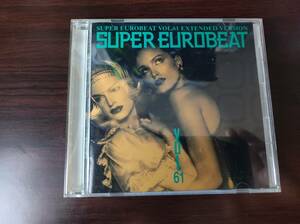 【即決】 中古オムニバスCD 「SUPER EUROBEAT VOL.61」 レンタル落ち スーパーユーロビート　SEB 
