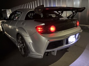 未塗装　クラリス製　マツダ　RX-8　リア　バンパー　前期　SE3P　GT　　