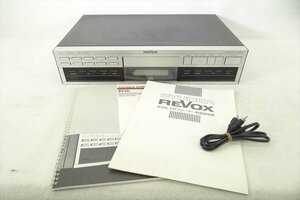 ▼ REVOX ルボックス B126 CDプレーヤー 中古 現状品 240405H3068