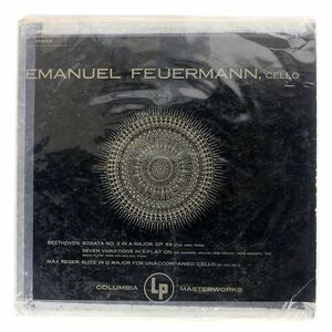 米 EMANUEL FEUERMANN/BEETHOVEN SONATA NO. 3 IN A MAJOR/COLUMBIA ML4678 LP