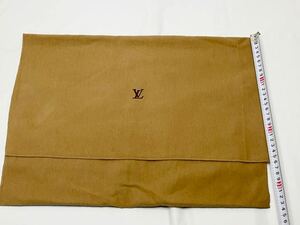⑥ LOUIS VUITTON ルイ ヴィトン 保存袋 布袋 収納袋 保護袋 フラップ型 約35×44㎝　送料185円