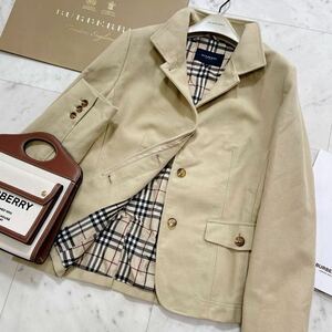 大きいサイズ 新品未使用タグ付き バーバリー BURBERRY バーバリーロンドン ジャケット 羽織り ノバチェック 旅行 行楽 希少48 17号