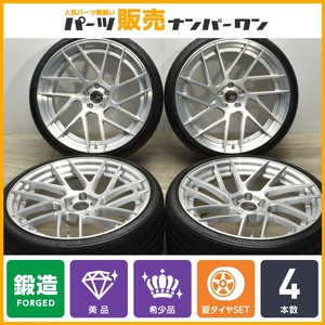 【2ピース 鍛造 美品】 BCフォージド HCA214 21in 9.5J+20 10.5J+40 PCD112 ブリヂストン ポテンザ S007A 255/30R21 ベンツ W213 E53 S5