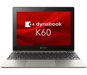 10.1型 dynabook K60/FS Pentium N5030 8GB 128GB eMMC Windows10 Pro64 TOSHIBA 東芝