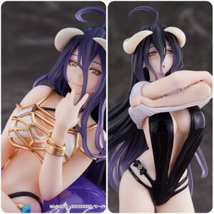 【新品 2種セット】オーバーロードⅣ Aqua float Girls& corefulフィギュア アルベド 水着ver swimsuit OverlordⅣ Albedo Figure TAITO