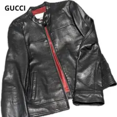 GUCCI ラムレザージャケット メンズ 48サイズ