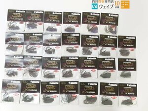 エバーグリーン プロフェッショナル ラバージグ CCラウンド 3/16OZ カラー各種 計27点セット 未使用保管品 未使用品