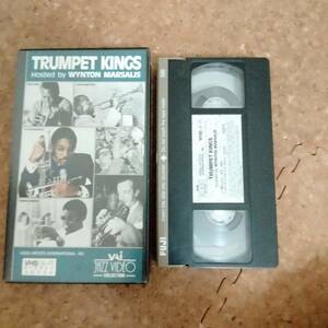 山]VHSビデオテープ TRUMPET KINGS HOSTED by WYNTON MARSALIS　ルイ・アームストロング/レッド・ニコルス/ナット・アダレイ