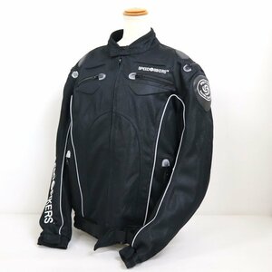 【SPEED BIKERS/スピードバイカーズ】ライディングメッシュジャケット JK-08 バイクジャケット XLサイズ ブラック/as0002