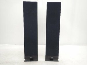 KEF 2ウェイスピーカー T301 Satellite Speakers ペア スタンド付 ▽ 6E2F2-3