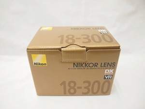 【未使用】 ニコン Nikon 高倍率ズームレンズ AF-S DX NIKKOR 18-300mm f/3.5-6.3G ED VR
