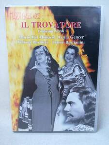 DVD 『Il Trovatore 輸入盤』オペラ/舞台/デル・モナコ/バスティアニーニ/クラシック/　 n2397