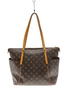 LOUIS VUITTON◆トータリーMM_モノグラム・キャンバス_BRW/PVC/BRW/M56689