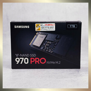 【動作良好】Samsung 970 Pro 1TB サムスン M.2 Type 2280 NVMe SSD PCIe 3.0 MZ-V7P1T0B/EC 最大速度3500MB/s 完全消去済み 国内正規品