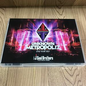3Blu-ray「三代目J Soul Brothers / UNKNOWN METROPOLIZ LIVE TOUR 2017」