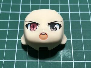 ねんどろいど パーツ ストライクウィッチーズ 坂本美緒 顔 表情 叫び顔/戦闘顔/オッドアイ