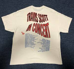 Travis Scott　ツアーtシャツ　ロングホーン　トラヴィススコット　RAPTEE　hiphop　ヒップホップ　ラッパー　両面プリント　2016年製