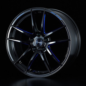 【個人宅発送可能】 ウエッズスポーツ WedsSport 18X8.5J +52 5H PCD114.3 BBM ホイール 1本 RN-55M アールエヌゴーゴーエム (72959)