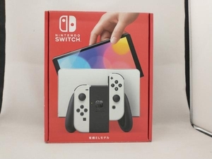 【1円出品】 Nintendo Switch(有機ELモデル) Joy-Con(L)/(R) ホワイト(HEGSKAAAA)
