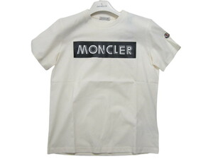 キッズ12Aサイズ(大人女性XS-S相当)■新品 本物■モンクレール BOX LOGO Tシャツ/ボックスロゴTEE/半袖T/MAGLIA T-SHIRT/レディースMONCLER