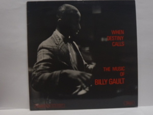 デンマーク盤 LP　BILLY GAULT / WHEN DESTINY CALLS　DENMARK STEEPLE CHASE　 スピリチュアルジャズ　ビリー・ゴールト